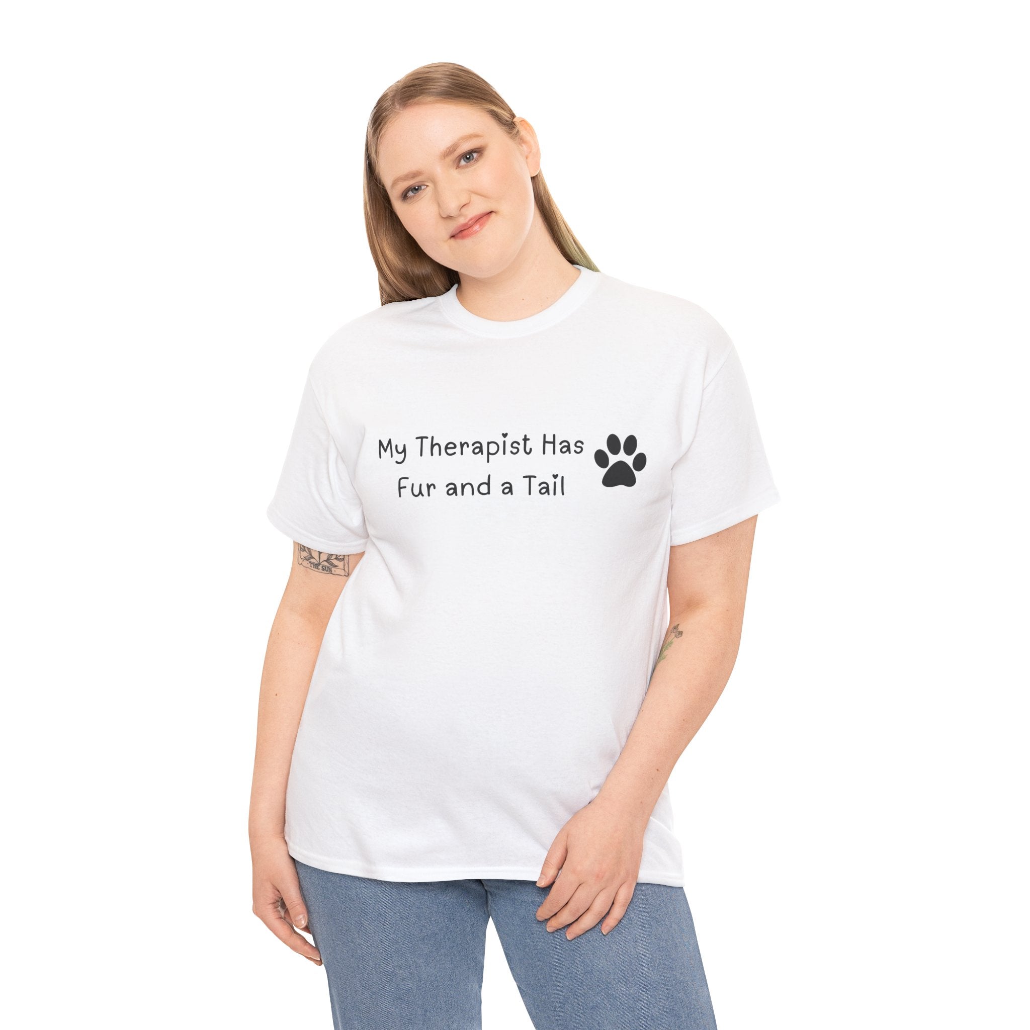 My Therapist Has Fur and a Tail Tee